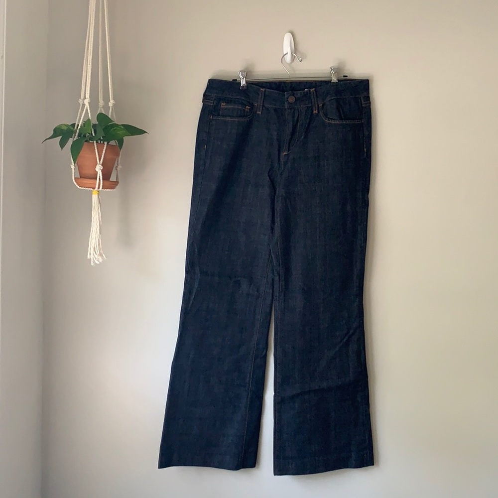 ☮️ J Crew Wide Legged Jeans
